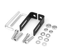 Support de Lumière Travail Support de serrage Support de montage universel de moto en aluminium, style L, pour phare auxiliaire, pour Dirt Street