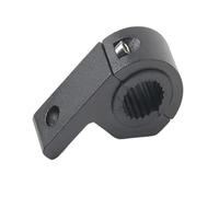 Support de Lumière Travail Support de serrage Support de phare de moto, cadre en tube d'acier, collier de serrage pour pare-chocs avant de voiture, support de projecteur