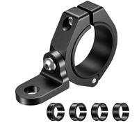 Support de Lumière Travail Support fixation pour barre lumineuse réglable à 360°, en alliage d'aluminium, pour arceau de sécurité, pour UTV, drapeau lumineux, solide et robuste Support Phare(1 piece)