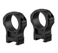 Support de lunette 34 mm P.icatinny,Anneaux à profil haut/moyen/bas,Support en alliage d'aluminium pour rail de 20 mm,Compatible avec laser/lampe de poche/télescope (3 hauteurs possibles) (High)