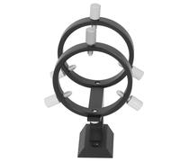 Support de Lunette de Recherche réglable en Alliage d'aluminium avec Trou de vis de 1/4 Pouces, Support de Recherche multidirectionnel pour l'installation de télescope