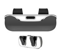 Support de lunettes de soleil pour visière, étui à lunettes avec clips - Boîte de rangement pour accessoires intérieurs automobiles pour véhicules et camions tous les modèles