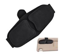 Support de lunettes de voiture - 12,5 x 7,3 x 3,8 cm - Support de lunettes de soleil pour voiture - Élégant et compact - Clip sur l'organisation des gadgets - Protection de sécurité pour pare-brise
