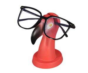 Support de lunettes, outil d'affichage d'animaux, décoration créative sculptée en résine de flamant rose pour adultes, hommes, lieu de travail, femmes, bureau, équipement d'entretien de la maison, kit