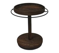 Support de lunettes rotatif - Étagère organisateur de lunettes de soleil, présentoir de lunettes en bois | Support de table de chevet de bureau de chambre à 360 degrés, rangement de collier de lla