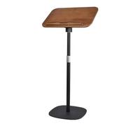 Support de lutrin portable réglable facile à assembler avec surface de lecture inclinée pour églises, écoles, conférences, présentations, pupitre debout pour événements