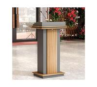 Support de luxe double couche avec plaque déflectrice, conférence, panneau de densité durable, idéal pour les présentations, les discours et les événements.