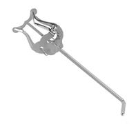 Support de lyre de fanfare pour trompette, partition en métal pour instruments à vent, support de musique léger et portable avec pince pour Marc