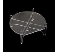 Support de machine à boissons en acrylique transparent pour cuisine, espaces commerciaux, distributeur de boissons transparent
