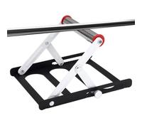 Support de machine à découper - Accessoires de scie à onglet pliable et réglable - Pour la pose de sol, la construction de meubles, le bois, les projets de bricolage, les tubes métalliques