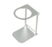Support de machine à expresso portable pour AeroPress - Station de rangement légère et pliable en métal pour bureau, maison, cuisine, argent, 6,4 cm (argenté)