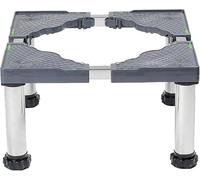 Support De Machine à Laver 4/8/12 Pieds Base De Laveuse Support De Sécheuse Réglable Hauteur 24-27cm pour Réfrigérateur, Cuisinières, Lave-Vaisselle, 4 Legs, 24-27cm(9.4-10.6in)
