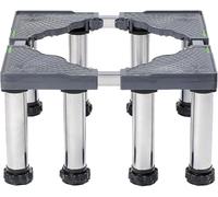 Support De Machine à Laver 4/8/12 Pieds Base De Laveuse Support De Sécheuse Réglable Hauteur 24-27cm pour Réfrigérateur, Cuisinières, Lave-Vaisselle, 8 Legs, 24-27cm(9.4-10.6in)