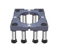 Support de Machine à laver 8 Pieds, Base de Machine à Laver longueur/Largeur 42cm-65cm Hauteur 28cm-31cm Charge 300kg Support Électroménager pour Frigo Lave-linge Sèche-linge Gris