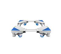 Support De Machine à Laver avec 4 Pied 4 Roues Amovible Socle Universel RéFrigéRateur Longueur/Largeur 53-69cm Base TéLescopique pour Meubles Base pour Lave-Vaisselles - 350kg