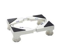 Support de Machine à Laver Base Socle anti-vibration pour Frigo Lave-linge Sèche-linge Réglable 35cm-56cm Hauteur de 9-11.5cmSupport Électroménager