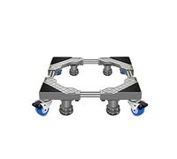 Support de Machine à Laver réglable avec 4 Roues, Support Universel pour sèche-Linge, réfrigérateur, climatiseur, conteneur d'usine, Longueur/largée 45-65cm, Base Robuste