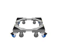 Support de Machine à Laver réglable avec 4 Roues, Support Universel pour sèche-Linge, réfrigérateur, climatiseur, conteneur d'usine, Longueur/largée 45-65cm, Base Robuste