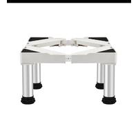 Support de Machine à Laver Réglable, Base Réglable longueur 19.7in-29.5in Largeur 16.5in-25.5in Hauteur 11.4in-12.6in Charge 200kg, Socle anti-vibration pour Frigo Lave-linge Sèche-linge 4 Pieds
