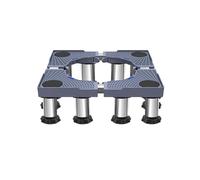 Support de Machine à Laver Réglable, Base Réglable longueur/Largeur 16.5-25.5in Hauteur 5.1in-6.3in Charge 350kg Socle anti-vibration pour Frigo Lave-linge Sèche-linge 12 Pieds