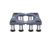 Support de Machine à Laver Réglable, Base Réglable longueur/Largeur 16.5-25.5in Hauteur 5.1in-6.3in Charge 300kg Socle anti-vibration pour Frigo Lave-linge Sèche-linge 8 Pieds