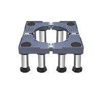 Support de Machine à Laver Réglable, Base Réglable longueur/Largeur 16.5-25.5in Hauteur 7.1in-8.3in Charge 300kg Socle anti-vibration pour Frigo Lave-linge Sèche-linge 8 Pieds