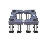 Support de Machine à Laver Réglable, Base Réglable longueur/Largeur 16.5-25.5in Hauteur 7.1in-8.3in Charge 350kg Socle anti-vibration pour Frigo Lave-linge Sèche-linge 12 Pieds