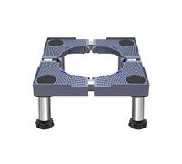 Support de Machine à Laver Réglable, Base Réglable longueur/Largeur 16.5-25.5in Hauteur 7.1in-8.3in Charge 200kg Socle anti-vibration pour Frigo Lave-linge Sèche-linge 4 Pieds