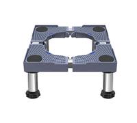 Support de Machine à Laver Réglable, Base Réglable longueur/Largeur 16.5-25.5in Hauteur 9.1in-10.2in Charge 200kg Socle anti-vibration pour Frigo Lave-linge Sèche-linge 4 Pieds