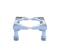 Support de machine à laver Scratch Prévention Socle Lave Linge Base De Laveuse Réglable longueur 50-60cm Universel Réfrigérateur Base Climatiseur intérieur Support 4Pieds (4Legs,17-20cm)