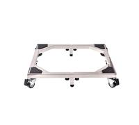 Support de machine à laver universel avec roulettes mobiles Longueur extensible 58,5-93 cm Idéal pour réfrigérateur congélateur et sèche-linge