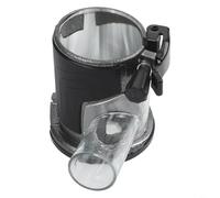 Support de machine à tailler le bois, plaque de base en aluminium, adaptateur de défonceuse plongeante de 65 mm avec extraction de poussière, poignée antidérapante pour outils de travail du bois (fond