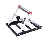 Support de machine de découpe réglable pour scie de table - Cadre en acier pliable réglable en hauteur 40-135 mm, design compact pour atelier et maison