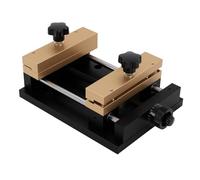 Support de machine de marquage de table, support de marquage en aluminium avec serrage de 0 à 5 mm d'épaisseur, support de découpe de tôle pour machine de marquage et de gravure