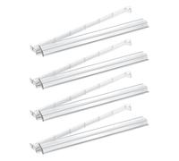 Support de mahjong, design portable, 47,5 x 6,5 x 3 cm, support de jeu de mahjong, support de carrelage, fonctionnel et facile à utiliser, pour les joueurs, les clubs sociaux, les fêtes de fin d'année