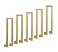Support de main courante de sécurité d'escalier - Balustres en fer métallique pour garde-corps intérieur, marches en bois, plateformes de grenier, installation latérale incluse