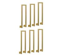 Support de main courante de sécurité d'escalier - Balustres en fer métallique pour garde-corps intérieur, marches en bois, plateformes de grenier, installation latérale incluse