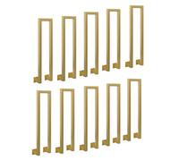 Support de main courante de sécurité d'escalier - Balustres en fer métallique pour garde-corps intérieur, marches en bois, plateformes de grenier, installation latérale incluse