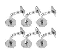 Support de main courante d'escalier, en acier inoxydable 304, 6 pièces, support solide résistant à la corrosion pour salle de bain