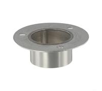 Support de main courante en acier inoxydable avec connecteur à bride ronde pour tuyaux de 38 mm et 51 mm, support de garde-corps, support de tuyau, rideau (38 mm)