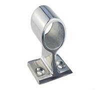 Support de main courante pour bateau fabriqué à partir d'acier inoxydable 316 pour une utilisation dans les environnements marins où la résistance est critique (22 mm au milieu)