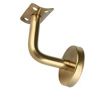 Support de main courante pour escalier, Support de rampe main courante, supports rail dorés 60 mm x en acier inoxydable 304(Type 1)