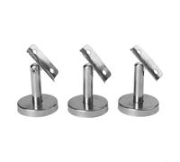 Support de main courante réglable en acier inoxydable 304 - Support mural pour rampe d'escalier - Fixation murale pour intérieur et extérieur - 60 mm-A