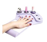 Support de main de soin des ongles Entretoise de doigt et support de colle | Repose-main pour manucure et pédicure pour l'art, la conception, la peinture, les décorations, les fournitures pratiques