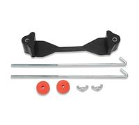 Support de Maintien de Batterie avec 2 Crochets en Forme de J, Support de Fixation Universel pour Batterie avec Boulons en J de 10 po pour Batteries 55AH 60AH 68AH 70AH 72AH 85AH 100AH