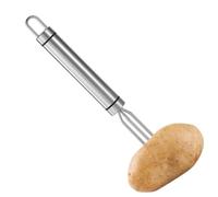 Support de maïs sur le support COB - Fourchettes à maïs - Support de maïs en acier inoxydable - Fourchette à pommes de terre réutilisable - Ustensiles de cuisine portables multifonctions avec poignée