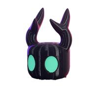 Support de manette de jeu noir avec ornements bleus pour manette de jeu Xbox, compatible avec PS4, PS5 et Switch, base universelle, convient comme support d'écran pour accessoires Hollow Knight
