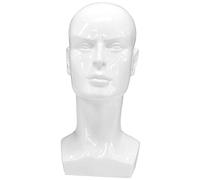 Support de Mannequin pour Perruques et Accessoires Tête Mousse Décorative pour Chapeaux Lunettes Écharpes pour Exposition et Séchage