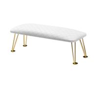Support de manucure MOMO 6-M or blanc piques