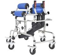 Support de marche portable à 6 roues pour personnes atteintes de paralysie cérébrale et d'hémiplégie, équipement de rééducation